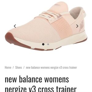 New Balance Women's Nergize V3 Cross Trainer - Pink